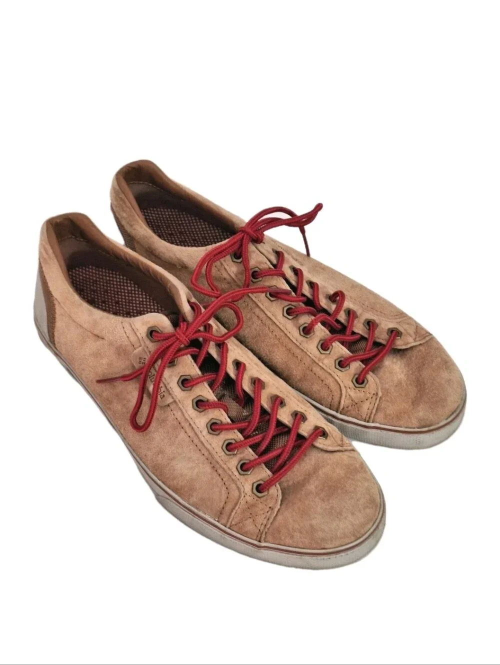 Columbia brown suede